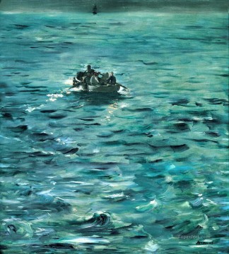La fuga de Rochefort Eduard Manet Pinturas al óleo